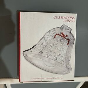 Mikasa Christmas Bell Dish